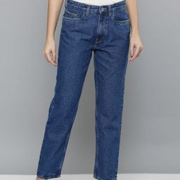 Flying Machine Women Black Straight Fit Stretchable Jeans-image-95