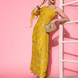 Kvsfab Women Floral Printed Regular Kurta with Palazzos-image-27
