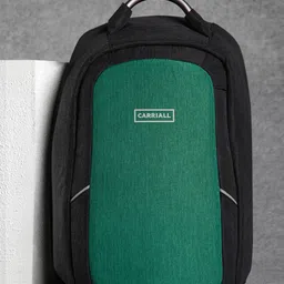 CARRIALL Unisex Green & Black Columbus Anti Theft Backpack with Bluetooth Functionality-image-107