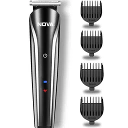 NOVA NHT 1073/05 USB Trimmer with 60 Min Runtime & 5-Length Settings - Black & Grey-38