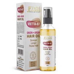 JEZARA Vietta-B7 Onion + Argan Hair Oil for Stronger Longer Thicker Hair - 100ml-43