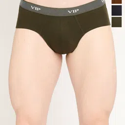 VIP Fresh Pack Of 4 Assorted Cotton Basic Briefs VP-MI-BF-FRESH-10P-110-PO4-picture-18