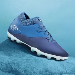 Kipsta By Decathlon Women Blue Textile Football Non-Marking Shoes-image-24