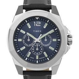 Timex Men Leather Straps Analogue Multi Function Watch TW2V43200UJ-13