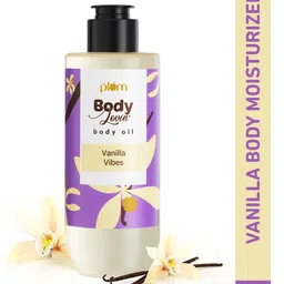 Plum BodyLovin' Vanillla Vibes Body Oil - Oil Formula & Intense Moisture - 200 ml-53