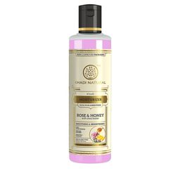 Khadi Natural Unisex Rose & Honey Herbal Sustainable Moisturizer 210 ml-15