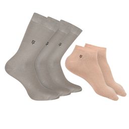 FOOTPRINTS Men Pack Of 5 Anti-Odour & Anti-Bacterial Organic Cotton & Bamboo Socks-image-94