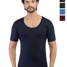 VIP Pack Of 6 Assorted Pure Cotton Innerwear Vests VP-MI-VS-SPCRS-10P-PO6-95-15
