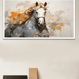 DEKORSTATION Multicoloured Birds and Animals Canvas Painting-image-8