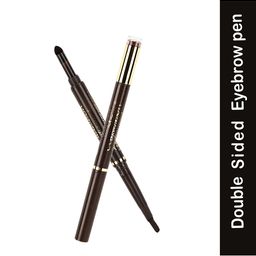 Cameleon Waterproof Glamorous Double Headed Eyebrow Pen- 5 g Dark Brown-image-80