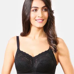 Van Heusen Plush Back No Slip Strap Non Padded Floral Lace Bra- ILIBR1LXSXD22004-13