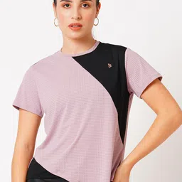 BODD ACTIVE Colourblocked Round Neck Regular T-shirt-picture-20