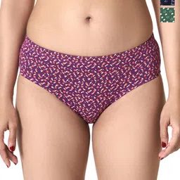 BLOSSOM Pack Of 3  Assorted Cotton Hipster Briefs- IRIS_3PCS_DARK ASSORTED_XXL-picture-23