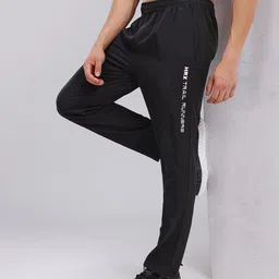 HRX by Hrithik Roshan Men Typography Print Mid-Rise Rapid-Dry Running Track Pants-image-38