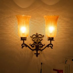 Fos Lighting Spanish Antique Finished Lustrous Wallchiere-image-62