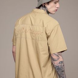 The Roadster Life Co. Embroidered Pure Cotton Casual Shirt-picture-32