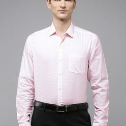 Arrow Manhattan Slim Fit Checked Pure Cotton Formal Shirt-picture-0