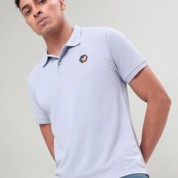 Technosport Polo Collar Antimicrobial Slim Fit T-shirt-image-89