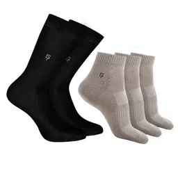 FOOTPRINTS Men Pack Of 5 Anti-Odour & Anti-Bacterial Socks-image-90