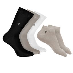 FOOTPRINTS Men Pack Of 5 Anti-Odour & Anti-Bacterial Socks-image-96
