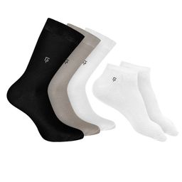FOOTPRINTS Men Pack Of 5 Anti-Odour & Anti-Bacterial Socks-image-93
