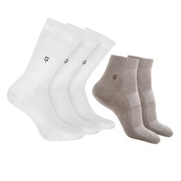 FOOTPRINTS Men Pack Of 5 Anti-Odour & Anti-Bacterial Socks-image-95