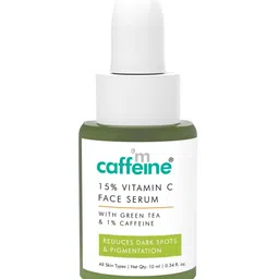 MCaffeine 15% Vitamin C & Green Tea Serum Reduce Dark Spots & Pigmentation - 10ml-16