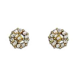Comet Busters Circular Stone Studs Non Piercing Ear Stickers image 5