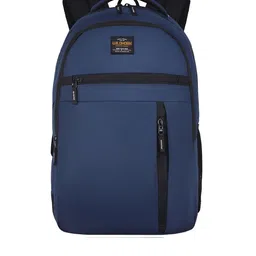 WildHorn Unisex Navy Blue Backpack with Compression Straps-55