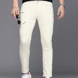 Louis Philippe Jeans Men Smart Skinny Fit Stretchable Mid-Rise Jeans-image-7