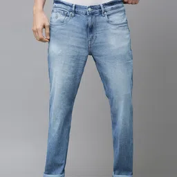 U S Polo Assn Denim Co Men Blue Slim Fit Heavy Fade Stretchable Jeans-image-43