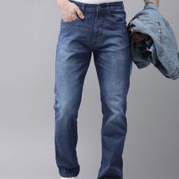 U.S. Polo Assn. Denim Co. Men Connor Bootcut Heavy Fade Stretchable Jeans-image-99