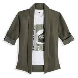 CHARCHIT Boys Shrug With T-Shirt-image-76