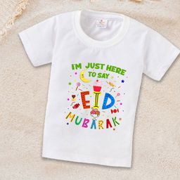 Babywish Kids Relaxed Fit Typography Printed Cotton T-shirt-picture-2