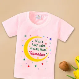 Babywish Kids Relaxed Fit Typography Printed Cotton T-shirt-picture-20