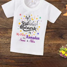 Babywish Kids Relaxed Fit Typography Printed Cotton T-shirt-picture-11