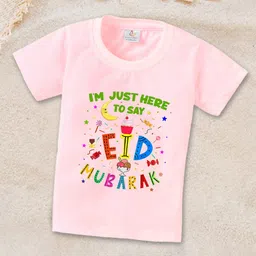 Babywish Kids Relaxed Fit Typography Printed Cotton T-shirt-picture-18