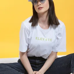 Rigo Printed Drop-Shoulder Sleeves Oversized Cotton T-shirt-image-67