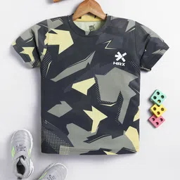 HRX by Hrithik Roshan Boys Printed Rapid Dry Sports T-shirt-10
