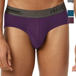 FREECULTR Pack Of 5 Anti Microbial Basic Briefs FC-XT-B-SW-TV-AG-CW-MB-05-picture-47