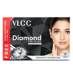 VLCC Diamond Facial Kit - 300g with Free Rose Water Toner with Colloidal Diamond - 100 ml-16