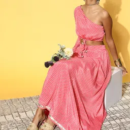 Shae by SASSAFRAS Pretty Pink Geometric Tie & Dye 2.0 Top-image-70