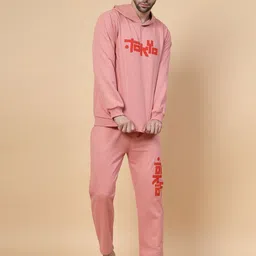 Rigo Printed & Hooded Fleece Sweatshirt & Track Pants Tracksuits-picture-36