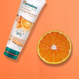 Himalaya Tan Removal Orange Face Scrub for All Skin Types 100 g-0