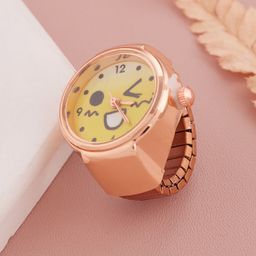 GC Jewelery Women Funky Emoji Printed Analogue Ring Watch MY-R RW 82 C-image-62