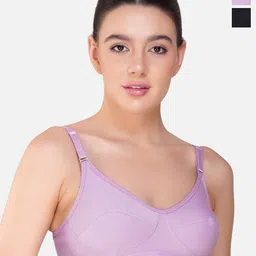 Teenager Women Non Padded Cotton Soft & Comfortable Fabric Everyday Tshirt Bras-picture-6