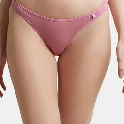 Jockey Super Combed Cotton Stretch Low Waist Bikini With Concealed Waistband  SS02-0105-39