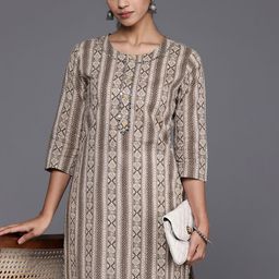 Varanga Women Ethnic Motifs Printed Straight Kurta-50