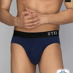 XYXX Mens Solid Pack of 2 Combed Cotton Pace Brief XYBRF2PCKN669-image-24