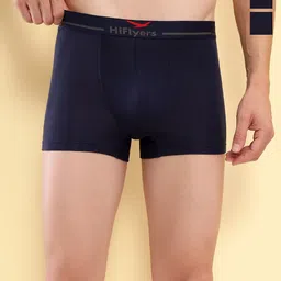 HiFlyers Pack Of 3 Breathability Trunks HF601_PO3_NVY_S-picture-15